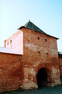 Zaraysk. Kremlin. Egor'evskaya Bashnya (St. George Tower). Photo: A. Tilipman